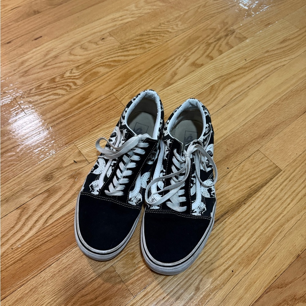 Vans Black and White Sneakers